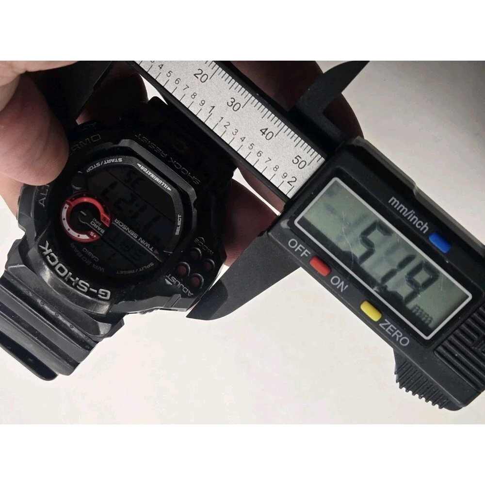 CASIO G-SHOCK GDF100 TWIN SENSOR Watch. Barometer/Temp/Altitude. Tin. New Batt